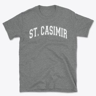 Saint Casimir Parish High School Varsity Arch Basic T-Shirt