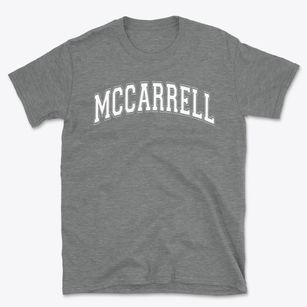 Mccarrell Christian Academy Varsity Arch Basic T-Shirt