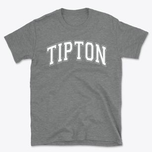Tipton Senior High School Varsity Arch Basic T-Shirt
