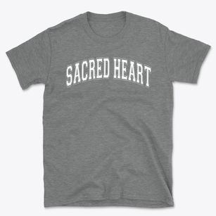 Sacred Heart School Varsity Arch Basic T-Shirt