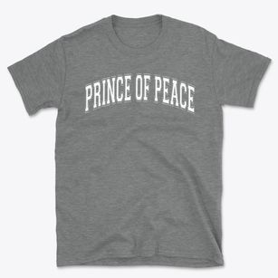 Prince Of Peace Catholic School Varsity Arch Basic T-Shirt
