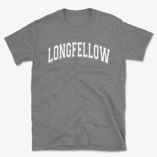 Longfellow Elementary School Varsity Arch Basic T-Shirt