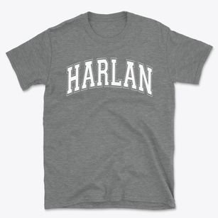 Harlan High School Varsity Arch Basic T-Shirt