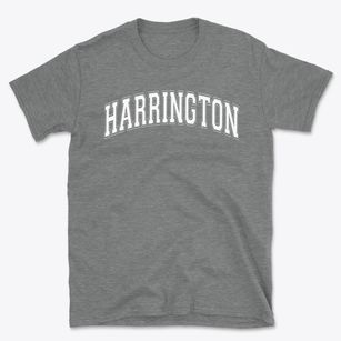 Harrington Elementary School Varsity Arch Basic T-Shirt