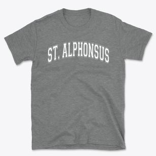 St. Alphonsus Parish Varsity Arch Basic T-Shirt