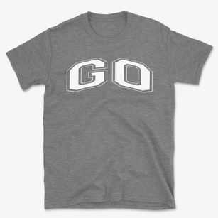 Go Like The Wind School Varsity Arch Basic T-Shirt
