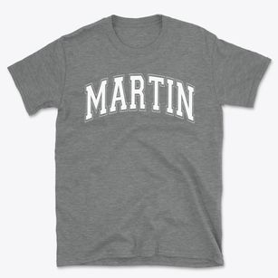 Martin Elementary School Varsity Arch Basic T-Shirt