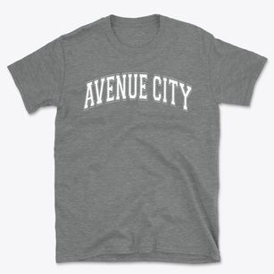 Avenue City R 9 School Varsity Arch Basic T-Shirt