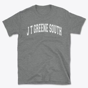 J T Greene South Elementary School Varsity Arch Basic T-Shirt