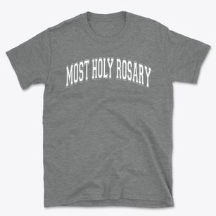 Most Holy Rosary School Varsity Arch Basic T-Shirt