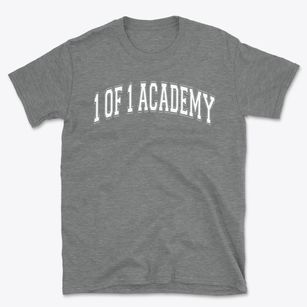 1 Of 1 Academy Red Varsity Arch Basic T-Shirt
