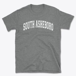 South Asheboro Middle School Varsity Arch Basic T-Shirt