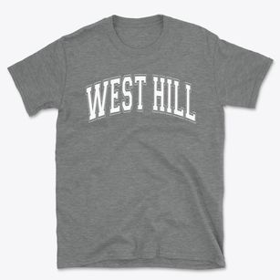 West Hill Elementary School Varsity Arch Basic T-Shirt