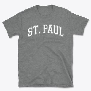Saint Paul Lutheran School Varsity Arch Basic T-Shirt