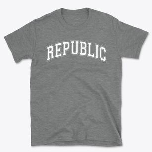 Republic Elementary School Varsity Arch Basic T-Shirt
