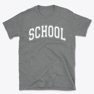 School Of Saint Mary Varsity Arch Basic T-Shirt