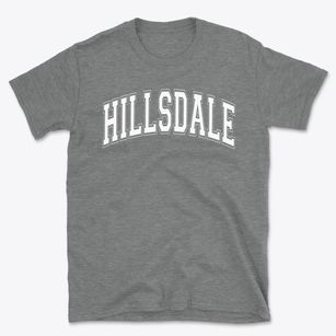Hillsdale Elementary School Varsity Arch Basic T-Shirt