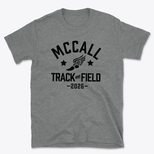 Mccall Elementary School Track and Field Basic T-Shirt