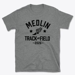 Medlin Middle School Track and Field Basic T-Shirt