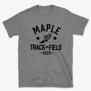 Maple Elementary School Track and Field Basic T-Shirt