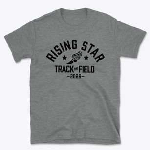 Rising Star High School Track and Field Basic T-Shirt