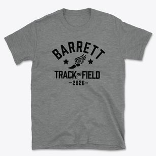 Barrett Elementary School Track and Field Basic T-Shirt