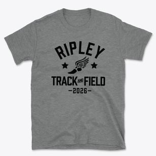 Ripley Elementary School Track and Field Basic T-Shirt