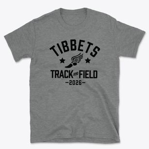 Tibbets Elementary School Track and Field Basic T-Shirt