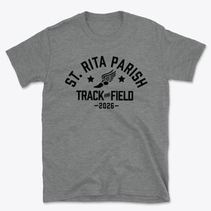 St Rita Parish Track and Field Basic T-Shirt