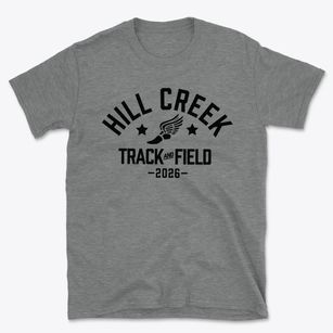 Hill Creek School Track and Field Basic T-Shirt