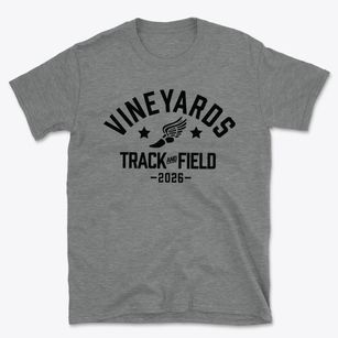 Vineyards Elementary School Track and Field Basic T-Shirt