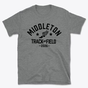 Middleton High School Track and Field Basic T-Shirt