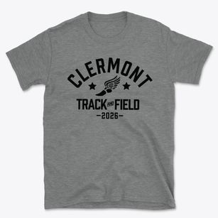 Clermont Elementary School Track and Field Basic T-Shirt