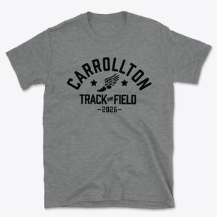 Carrollton High School Track and Field Basic T-Shirt