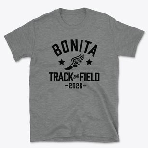 Bonita Elementary School Track and Field Basic T-Shirt