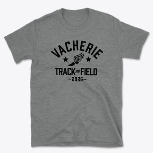 Vacherie Elementary School Track and Field Basic T-Shirt