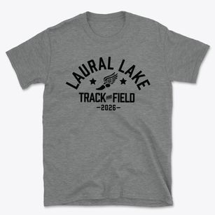 Laural Lake Elementary School Track and Field Basic T-Shirt