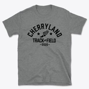 Cherryland Middle School Track and Field Basic T-Shirt