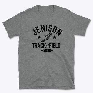Jenison Junior High School Track and Field Basic T-Shirt