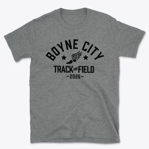 Boyne City Elementary School Track and Field Basic T-Shirt