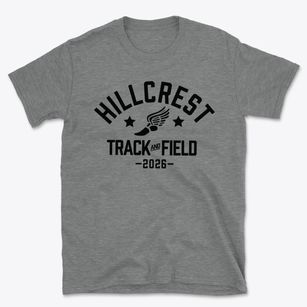 Hillcrest Academy Track and Field Basic T-Shirt