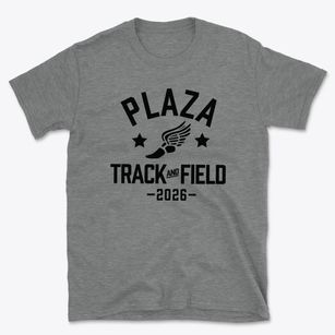 Plaza Middle School Track and Field Basic T-Shirt