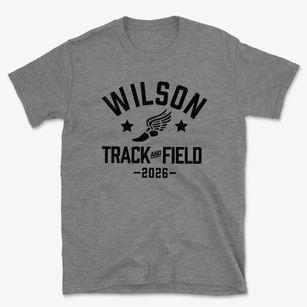 Wilson Center Track and Field Basic T-Shirt
