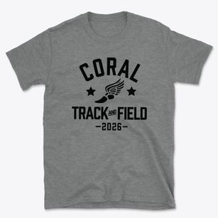 Coral Academy High School Track and Field Basic T-Shirt
