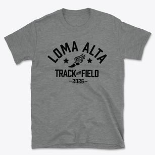 Loma Alta Elementary School Track and Field Basic T-Shirt