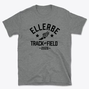 Ellerbe Middle School Track and Field Basic T-Shirt