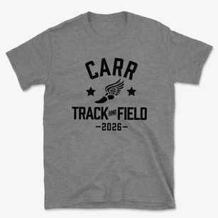 Carr Elementary School Track and Field Basic T-Shirt