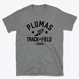 Plumas Elementary School Track and Field Basic T-Shirt