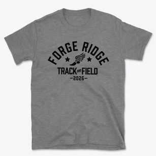 Forge Ridge Consolidated School Track and Field Basic T-Shirt