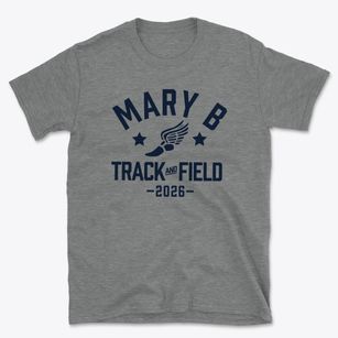 Mary B Eyre Children's Elementary School Track and Field Basic T-Shirt